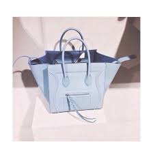 Bag Celine Baby Blue Blue Purse Tumblr Fashion Bags And Purses Wheretoget