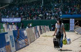 Jump tnt is an awesome sport for both boys and girls ages 5 and up. Covid 19 Testing Thousands Cram Into Stadium In Manila Philippines Gulf News