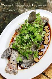 Chinese Style Steamed Mouse Grouper Fish With Soy Sauce Ginger Scallion And Cilantro Resep Ikan Kerapu Bebek Tikus Tim Hongkong Resep Ikan Resep Masakan Asia Resep Masakan