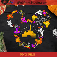 Download mickey silhouette svg and use any clip art,coloring,png graphics in your website, document or presentation. Disney Mickey Face Halloween Png Mickey Png Halloween Png Disney Png Digital Download Svg Print Studio