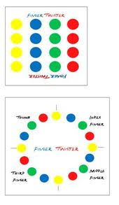 New Resource Finger Twister Board Finger Twister Preschool Fine Motor Finger Gym