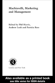 Pdf Machiavelli Marketing And Management