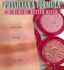 Physician S Formula Murumuru Butter Blush Swatches Review Physicians Formula Physicians Formula Blush Blush