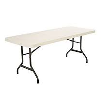 Outdoor Tables Lifetime 22900 Folding Utility Table 6 Feet Almond To View Further For This Item Visit The Image Link Thi Folding Table Table Furniture