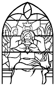 Angels crown jesus christ king of kings in this coloring page. Pin On Religion