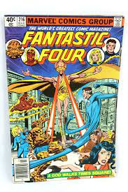 Fantastic Four #216 UPC Newsstand A God Walks Times Square 1980 Marvel  Comics G- | eBay