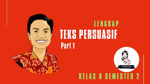 Jul 26, 2020 · contoh soal teks persuasi (kelas viii) 26 jul, 2020. Belajar Daring Bahasa Indonesia Teks Persuasif Kelas 8 Semester 2 Youtube