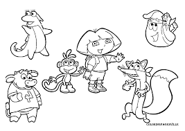 These coloring books will provide many hours of fun with games, puzzles, mazes this coloring and activity book set will provide many hours of fun! Dora The Explorer Coloring Pages Coloring Home