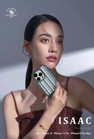 iPhone 15 Pro Isaac Series Genuine Santa Barbara Leather Case