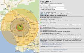 Nukemap So You Ll Know What To Expect If Your House Ever Gets Atomic Bombed Interactive Map Atomic Bomb Atom