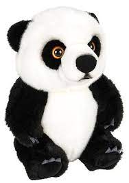 9 Inch Stuffed Panda Bear Plush Belly Buddies Animal Kingdom Collection Panda Stuffed Animal Realistic Stuffed Animals Animal Dolls