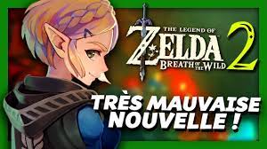 Switch pro with the charging cable on the side, a few more hours of battery life, slightly better technology, more strict requirements for ports so they aren't cash grabs that barely function, joycon improvements, and more customization. Zelda Breath Of The Wild 2 Mauvaise Nouvelle Confirmee Youtube