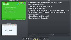 Standardmäßig sind bei libreoffice calc die gitternetzlinien aktiviert und werden wie eine zellenumrandung auf dem bildschirm angezeigt aber beim drucken nicht mit ausgedruckt. Presenter Console Verwenden