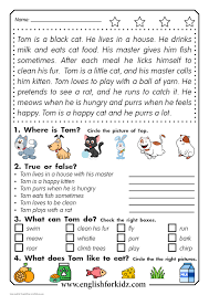тексты для чтения на английском для детей 2 класса Reading Comprehension Passage With Questions Reading Comprehension Worksheets Reading Comprehension Passages First Grade Reading Comprehension