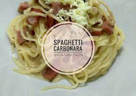 Resep Spaghetti Carbonara Oleh Cacaseren Recipe Spageti Resep Wajan