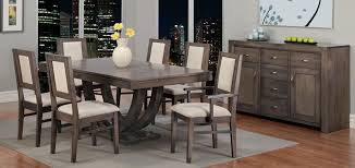 3 recolorable parts to each. Handstone Contempo Dining Table Set Canadian Made Solid Wood Ontario