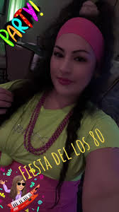 Cuando hacen una fiesta de los 80 en mi trabajo 😃