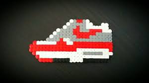 Perler Beads Nike Air Max Perles A Repasser Bugelperlen Perle Perles A Repasser Creations