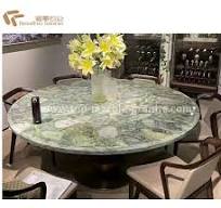 Juego de mesa de comedor de mármol perla esmeralda moderna ...
