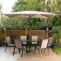 Made of durable wood and sturdy canvas to hold up outdoors. Patio Umbrella Sale Wayfair