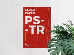 Download Free Psd Glued Paper On Concrete Wall Poster Mockup 2 In 2020 Poster Mockup Poster Mockup Free Poster Mockup Psd PSD Mockup Templates