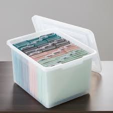 Последние твиты от the container store (@containerstore). File Tote Clear Stackable File Tote Box The Container Store