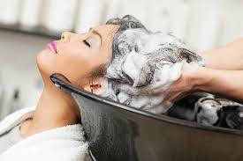 Shampoo and Relaxing Scalp Massage with Blow Dry - Picture of ...