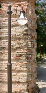 Italienische Standleuchte Mit Hofleuchten Aufsatz Standleuchte Mediterrane Lampen Aussenleuchten