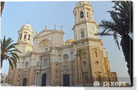 Muy bien ubicado en pleno centro de cádiz. Leinwandbild Barock Kathedrale Von Cadiz Pixers Wir Leben Um Zu Verandern