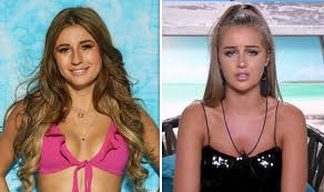 Former bachelorette georgia love has spectacularly blasted channel 9's love island, just minutes after the show debuted last night. Love Island 2018 Georgia Steel And Dani Dyer Helped With This In Scene Tv Radio Showbiz Tv Express Co Uk