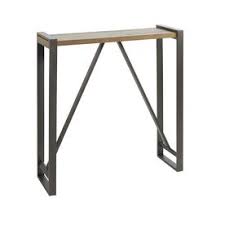 Cheyenne Products Light Graphite Casual Console Table Lowes Com Console Table Metal Console Table Furniture