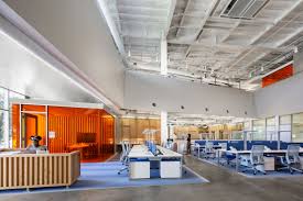 Bold Yellow Cladding Enlivens Buildings At Santa Monica College Santa Monica College Cladding Interior Work