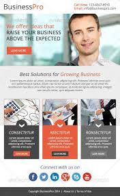Business Email Newsletter Template By Themes Crowd Via Behance Email Newsletter Template Newsletter Templates Email Newsletters
