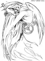 Printable grim reaper coloring sheet. 26 Best Ideas For Coloring Grim Reaper Coloring Pages