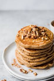 Delicious Pecan Pie Pancakes By Jar Of Lemons Recipe Recipes Pecan Pancakes Lemon Dessert Recipes