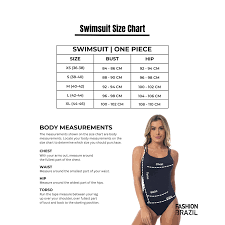 Beachwear Size Guide – Bikinis, One-Pieces & Sarongs | Fashion Brazil