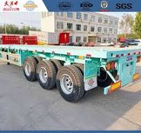 Factory price Tri Axle Flatbed Trailer for sale,Tri Axle ...