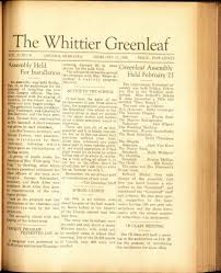 Whittier Junior High 1936 Newspaper by Lincoln Public Schools Library Media  Department - Issuu