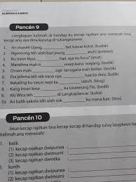 Uji kompetensi akhir semester ganjil kelas 9. Kunci Jawaban Warangka Basa Sunda Kelas 4 Halaman 16 Kunci Jawaban Halaman 22 23 24 25 26 28 Kelas 5 Tema 7 Buku Tematik Siswa Kumpulan Soal Ujian Pak Welly
