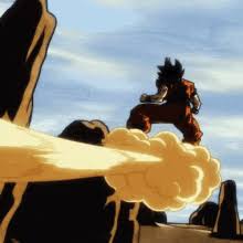 Goku Flying Gifs Tenor Goku obtains the nimbus from master roshi as compensation for saving turtle.