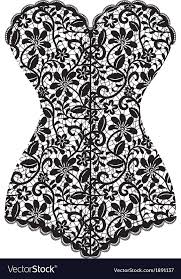 Black And White Lace Corset Pin On Zhenskie Prinadlezhnosti