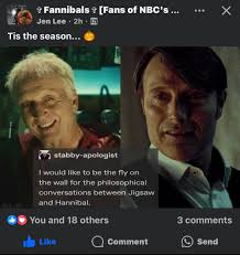 How would a conversation between Jigsaw and Hannibal start? : r/HannibalTV
