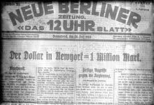 It caused considerable internal political instability in the country. Deutsche Inflation 1914 Bis 1923 Wikipedia