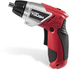 Hyper Tough 4v Lithium Ion Cordless Screwdriver Hypertough Cordless Screwdrivers Portable Led Electric Screwdriver