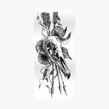 Put on to you liking. Vulture Tattoo Posters Redbubble