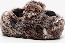 Bol Com Thu S Heren Pantoffels Hond Bruin Maat 40 41