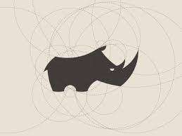 Rhiny Graphic Design Logo Animal Logo Graphic Design Inspiration