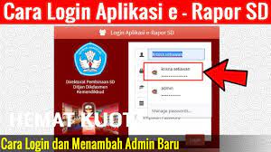 Disamping itu dengan e rapor, sekolah juga dapat mencetak hasil rapor dengan mudah sesuai dengan kurikulum yang digunakan saat ini. Cara Login Aplikasi E Rapor Sd Dan Menambah Admin Baru Youtube