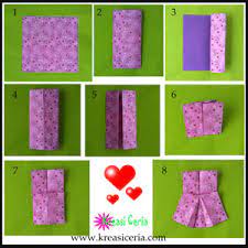 Menurut catatan sejarah, origami sendiri berasal dari bahasa jepang yang terdiri dari dua kata, yaitu ori dan kami. Cara Membuat Origami Bentuk Baju Gaun Untuk Anak