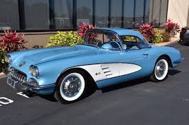 Free corvette coloring pages for the chevy fan in all of us. Horizon Blue 1960 Chevrolet Corvette